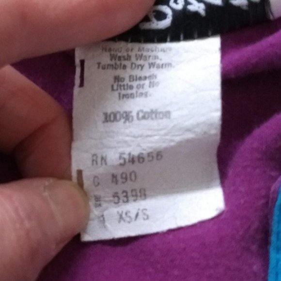 Vintage 80s white cotton purple daydress napdress housedress 🎈HOST PICK 🎈 - Picture 9 of 11